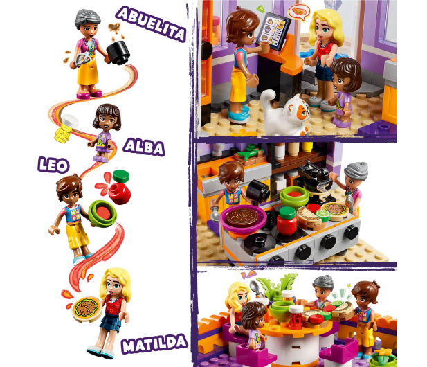 LEGO Friends 41747 Jadłodajnia w Heartlake - 1144370 - zdjęcie 3